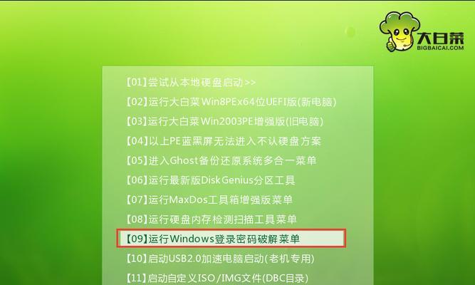 使用U盘启动盘破解密码的有效方法（快速恢复和重设密码，让你摆脱尴尬境地）