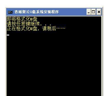 杏雨梨云U盘系统安装教程（一步步教你如何使用杏雨梨云U盘系统安装电脑系统）